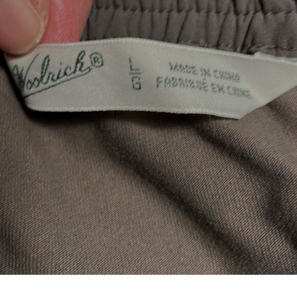 WOOLRICH Gray Taupe Athletic Skort - Size L - Picture 5 of 9